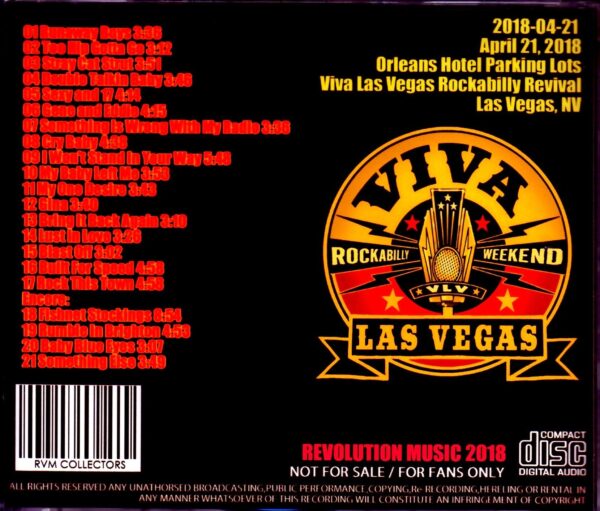 Stray Cats/NV,USA 2018 S & V - Image 2