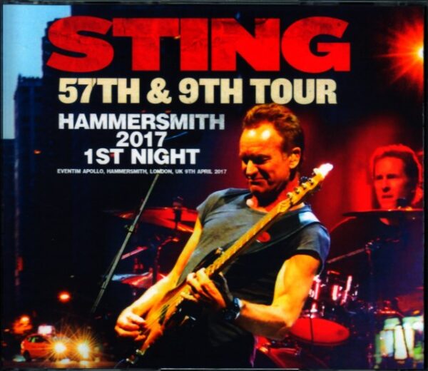 Sting/London,UK 4.9.2017