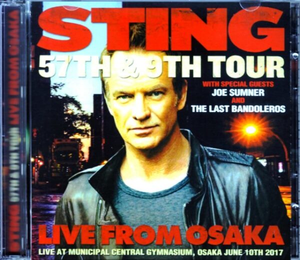 Sting,Joe Summer  Sting/Osaka,Japan 2017