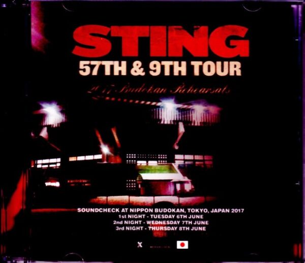 Sting/Tokyo,Japan 2017 Soundcheck Collection IEM Matrix Ver