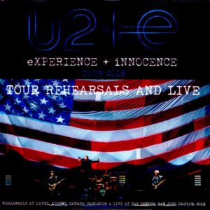 U2 /CA,USA 2018 2 Days & Canada 2018 Rehearsals