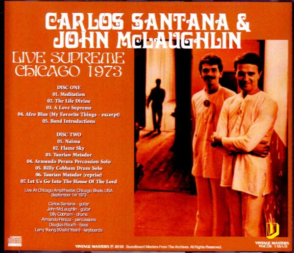 Santana,John McLaughlin/IL,USA 1973 - Image 2