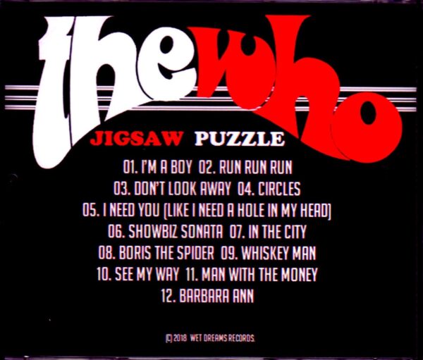 The Who/Unreleased Album 1966 Jigsaw Puzzle - Image 2
