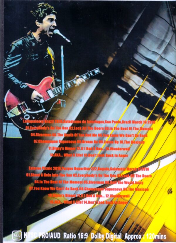Noel Gallagher/Brazil 2016 & more - Image 2