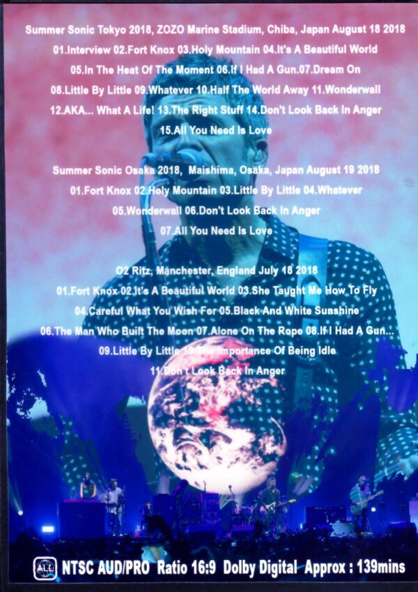Noel Gallagher/Chiba,Japan 2018 & more - Image 2