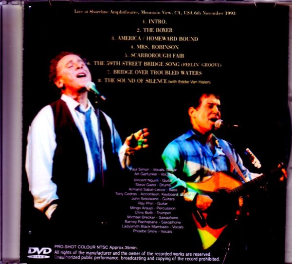 Simon & Garfunkel/CA, USA 1993 - Image 2