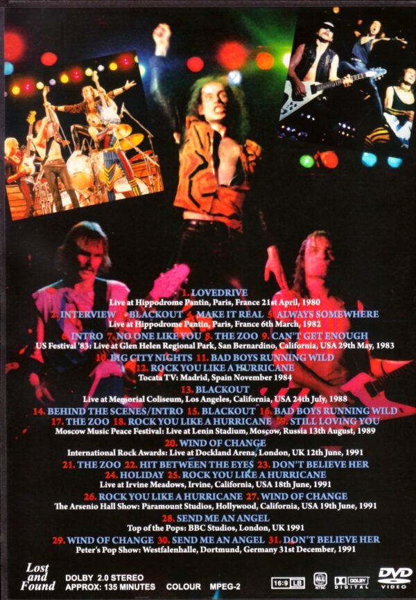 Scorpions/TV Pro-Shot Collection 1980-1991 - Image 2