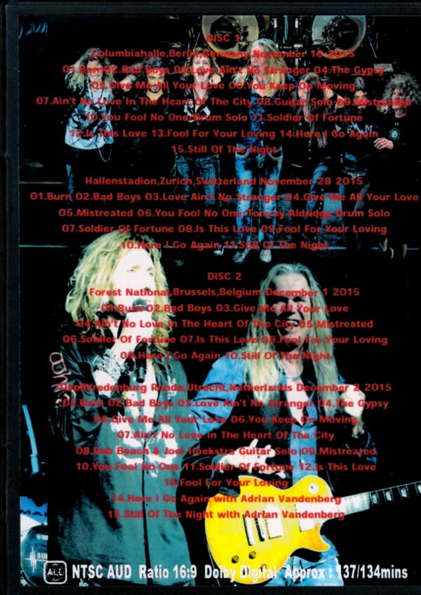 Whitesnake/Europe Tour 2015 Vol.2 - Image 2
