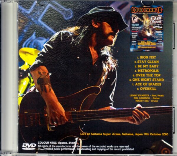 Motorhead/Saitama,Japan 2010 - Image 2