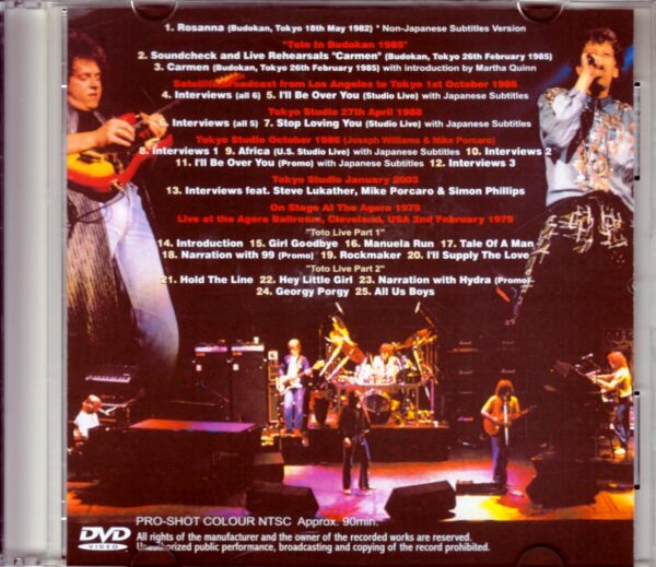 Toto/Japan TV Broadcast 1982-2003 - Image 2