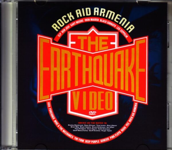 Various Artists EL&P,BonJovi,Iron Maiden/Rock Aid Armenia LD Ver.