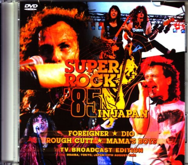 Valios Arts and Crafts Dio, Foregner, Rogh Kutto/Tokyo, Japan 1985 TV Blow Cast