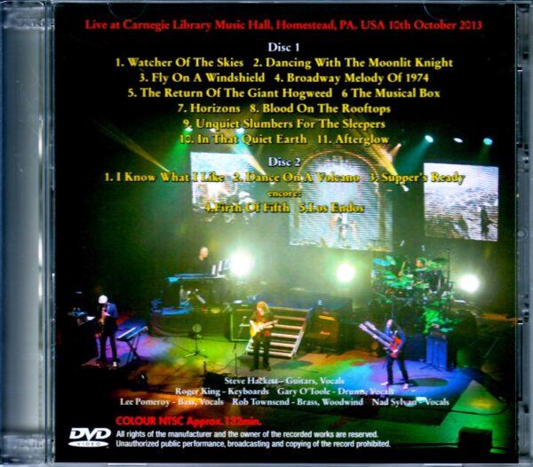 Steve Hackett/Pa, USA 2013 - Image 2
