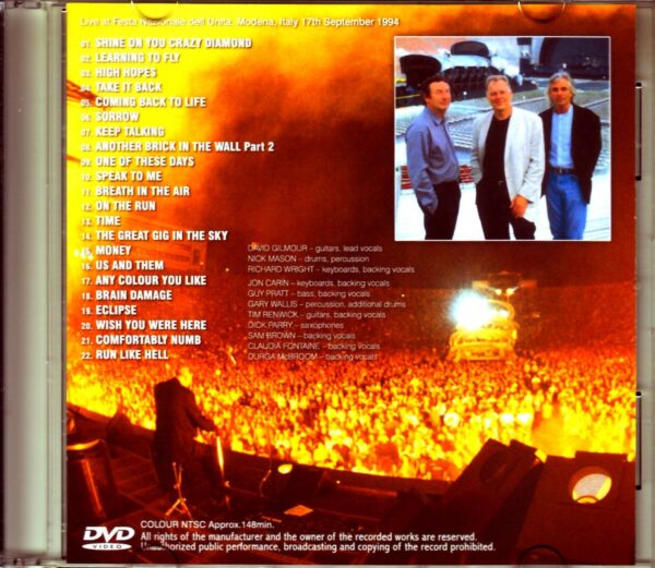 Pink Floyd/Italy 1994 - Image 2