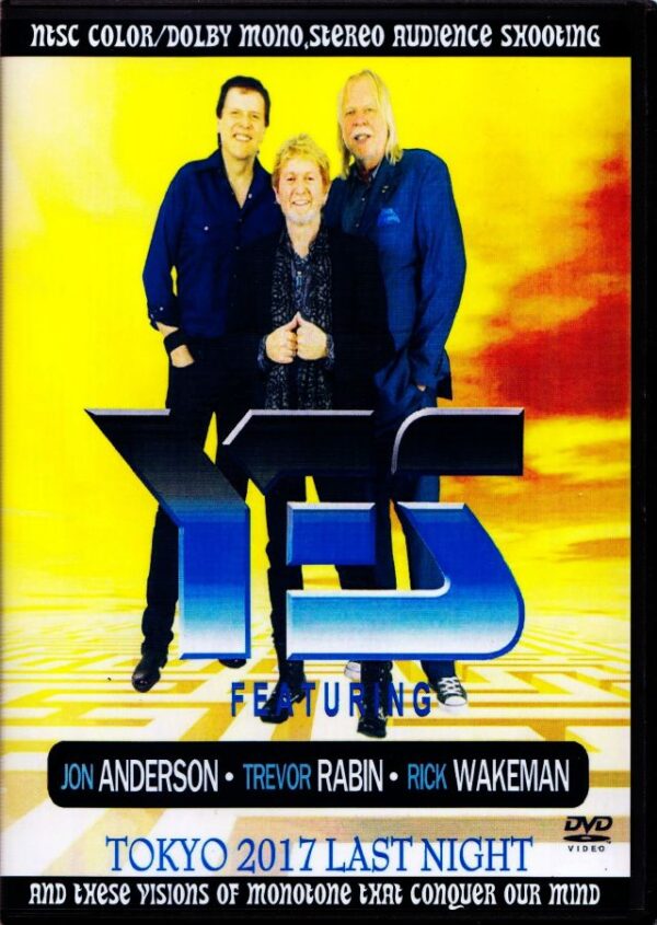 Yes Jon Anderson, Trevor Rabin, Rick Wakeman Yes/Tokyo, Japan 4.19.2017