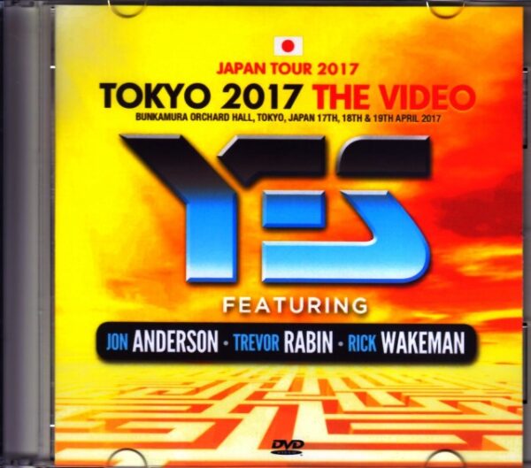 Yes Jon Anderson,Trevor Rabin,Rick Wakeman /Tokyo,Japan 2017 Digest