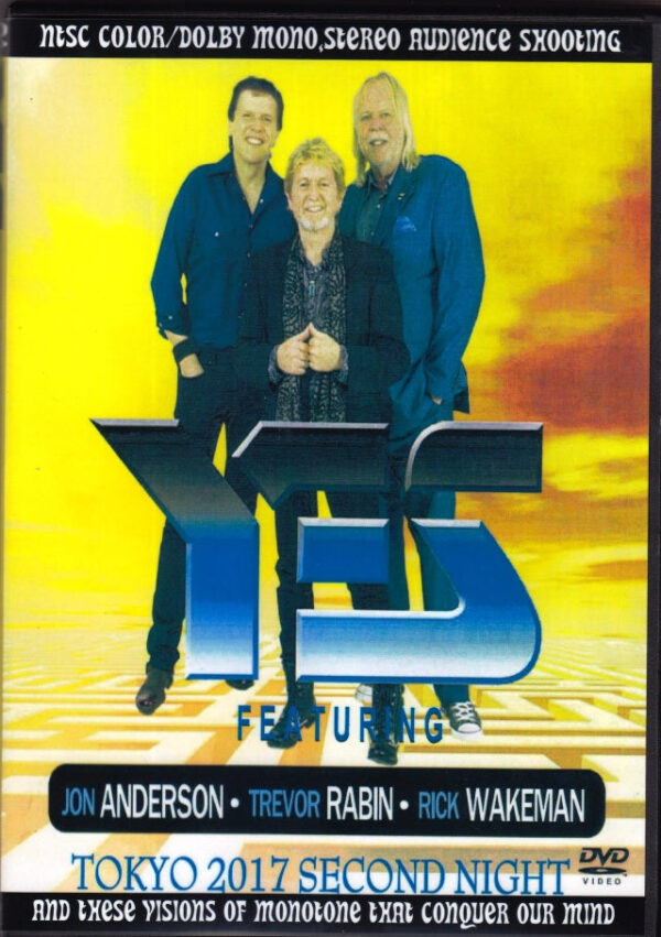 Yes Jon Anderson, Trevor Rabin, Rick Wakeman Yes/Tokyo, Japan 4.18.2017
