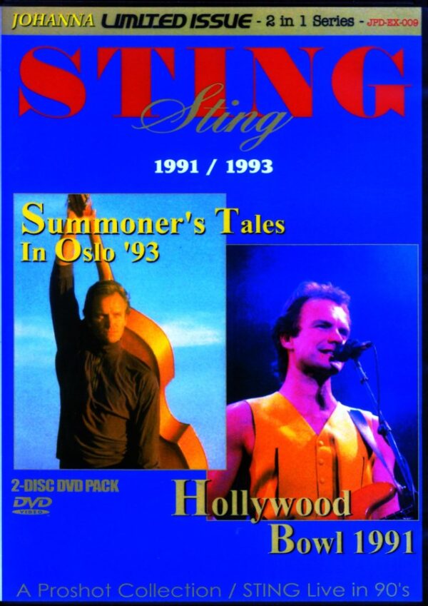 Sting/CA,USA 1991 & more