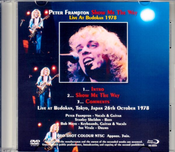 Peter Frampton/Tokyo,Japan 1978 - Image 2