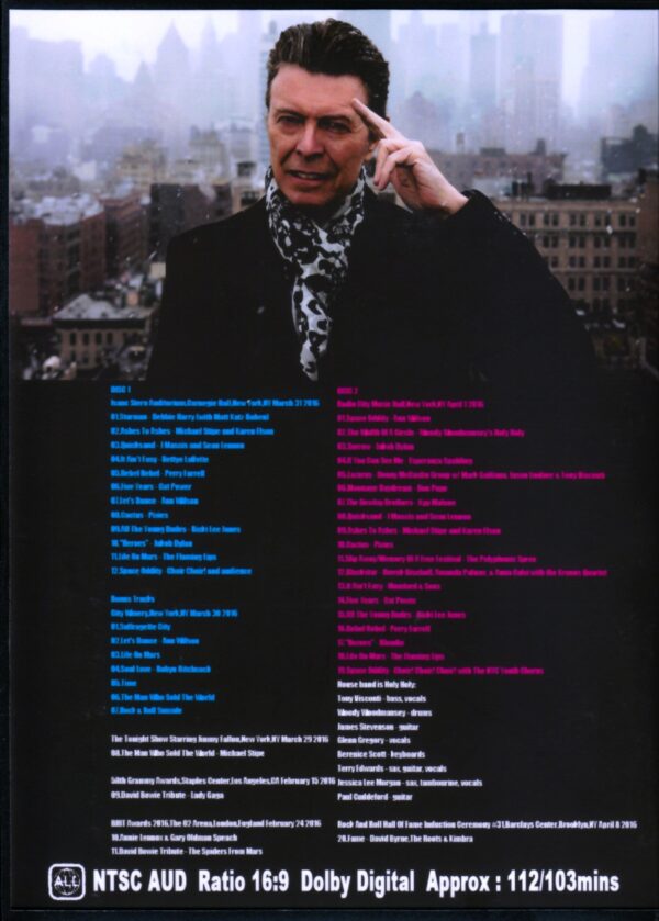 Various Artists Music of David Bowie/Ny & Ca,USA 2016 - Image 2