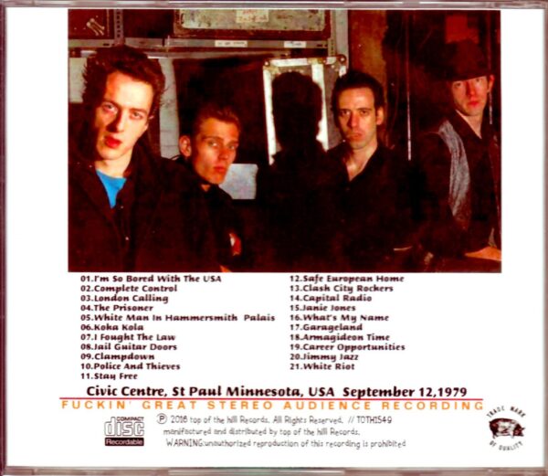 The Clash/MN.USA 1979 - Image 2