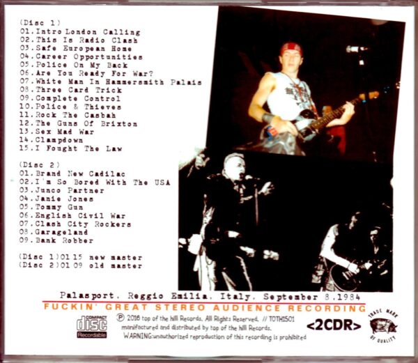 The Clash/Italy 1984 - Image 2
