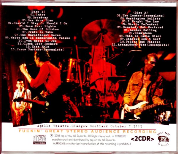 The Clash/Scotland, UK 1981 - Image 2