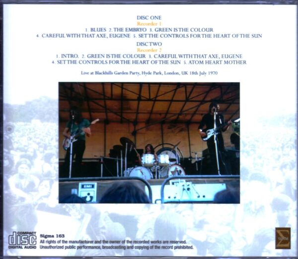Pink Floyd/London,UK 1970 2 Recorder - Image 2
