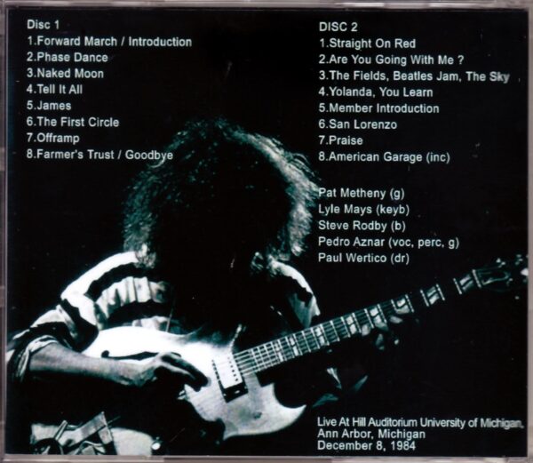 Pat Metheny Group/MI, USA 1984 - Image 2