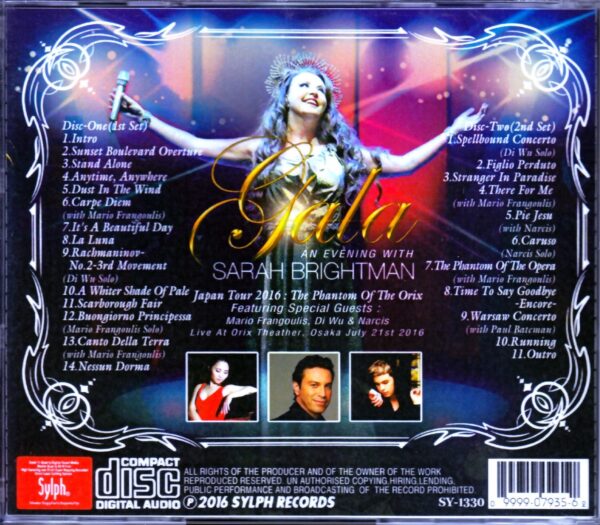Sarah Brightman/Osaka,Japan 2016 - Image 2