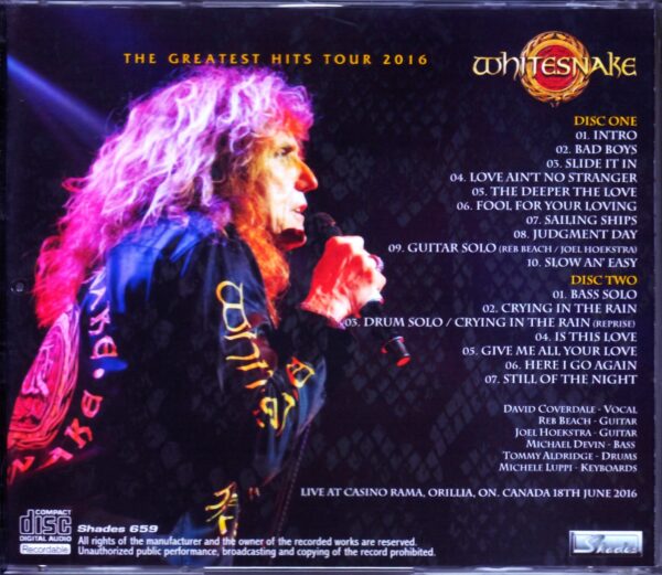 Whitesnake/Canada 2016 - Image 2