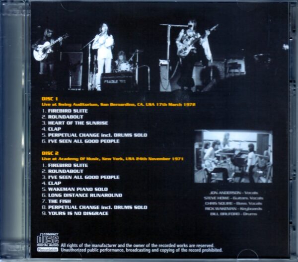 Yes/Ca, USA 1972 & more - Image 2