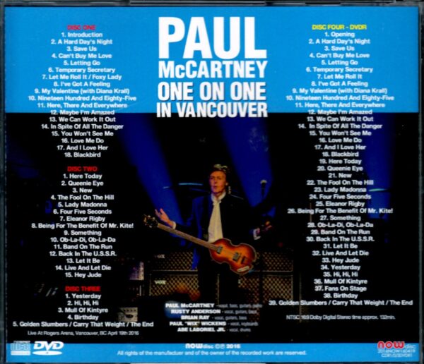 Paul McCartney/Canada 4.19・20.2016 - Image 2
