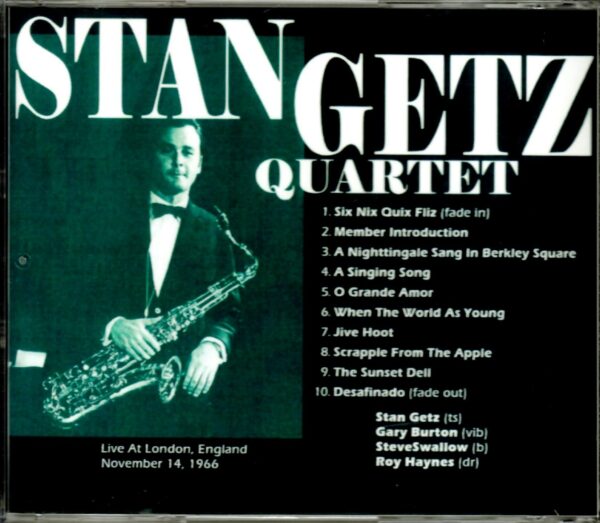 Stan Getz/London,UK 1966 - Image 2
