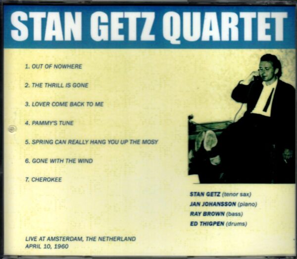 Stan Getz Quartet/Holland 1960 - Image 2