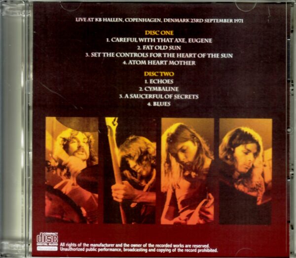 Pink Floyd/Denmark 1971 - Image 2