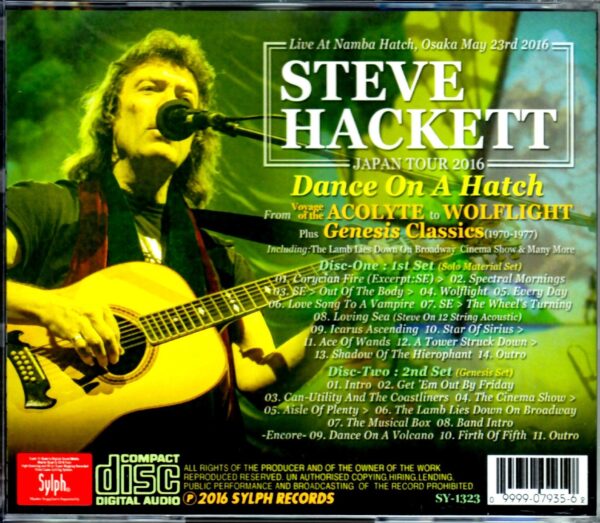 Steve Hackett/Osaka,Japan 2016 - Image 2
