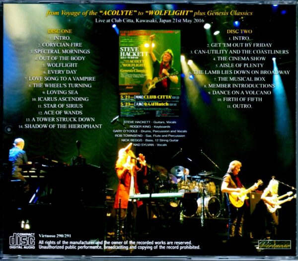Steve Hackett/Kanagawa,Japan 2016 - Image 2