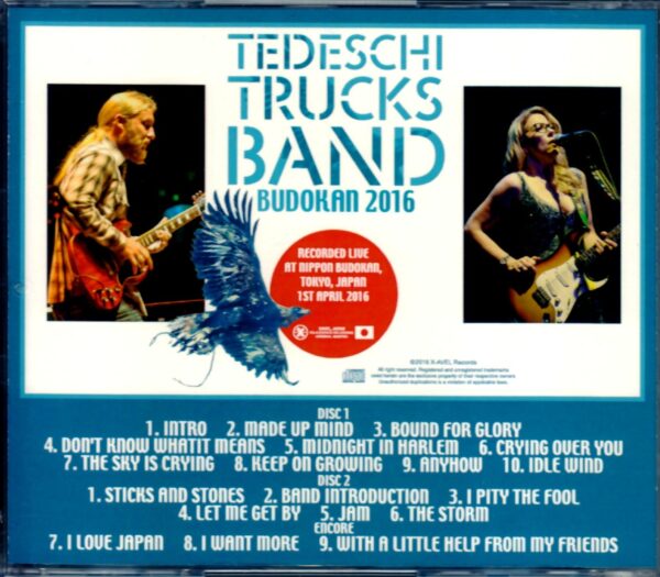 Tedeschi Trucks Band/Tokyo,Japan 2016 - Image 2