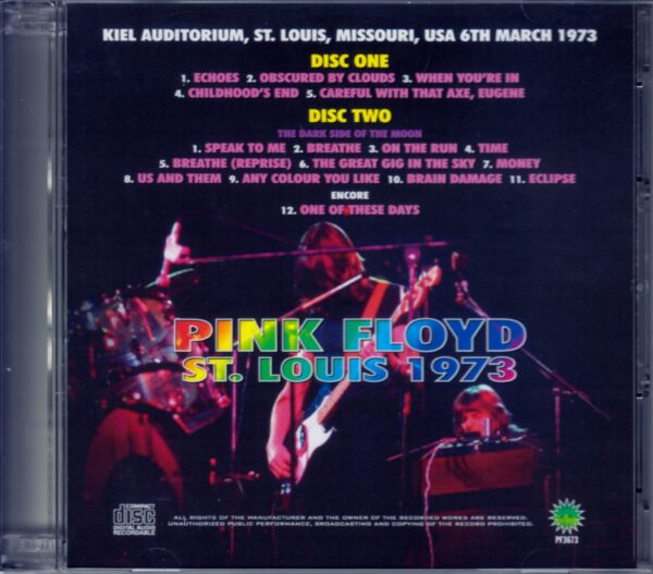 Pink Floyd/Missouri, USA 1973 - Image 2