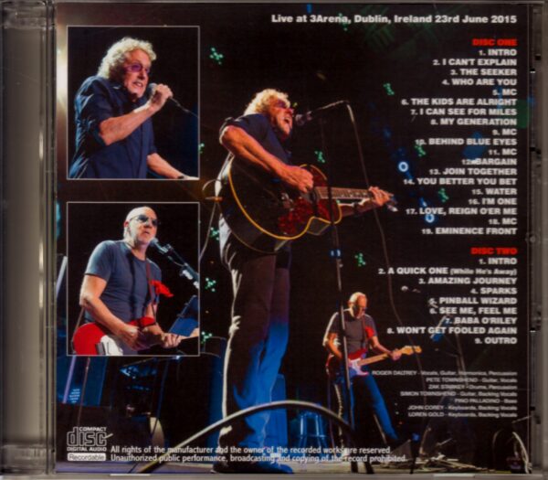The Who/Ireland 2015 - Image 2