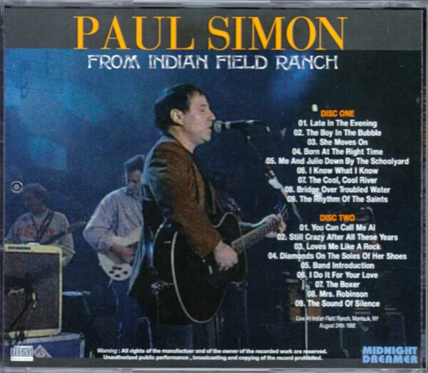 Paul Simon/New York, USA 1992 - Image 2