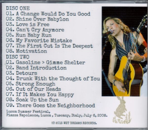 Sheryl Crow/Italy 2008 - Image 2