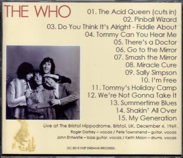 The Who/UK 1969 - Image 2
