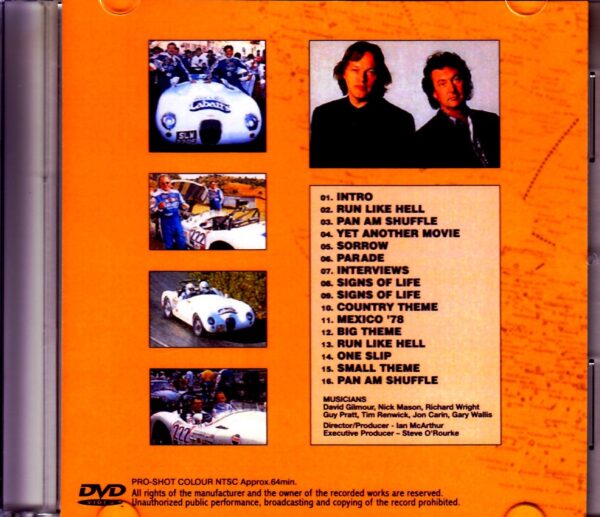 Pink Floyd Pink Floyd/La Carrera Panamericana Japanese Video Ver. - Image 2