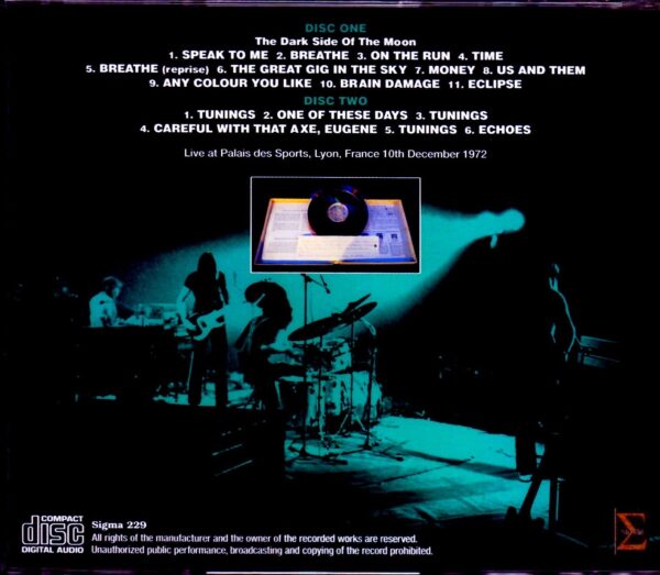 Pink Floyd Pink Floyd/France 1972 Upgrade - Image 2