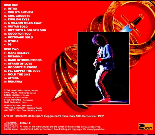 Toto/Italy 1982 Upgrade - Image 2
