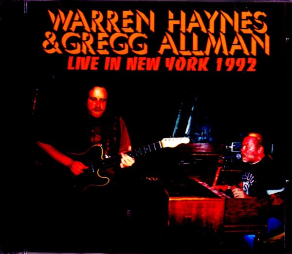 Warren Haynes, Gregg Allman Allman Brothers Band/NY, USA 1992