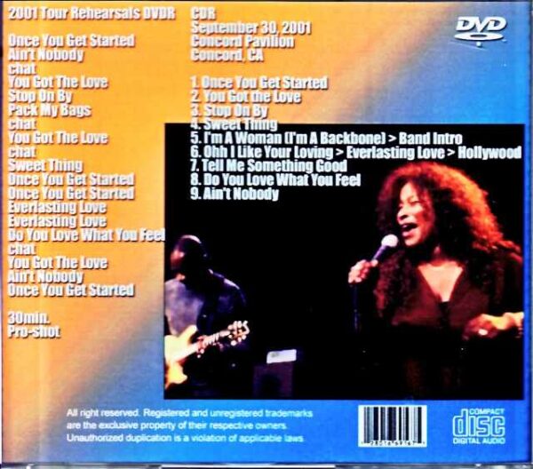 Rufus Chaka Khan/CA,USA 2001 & more - Image 2