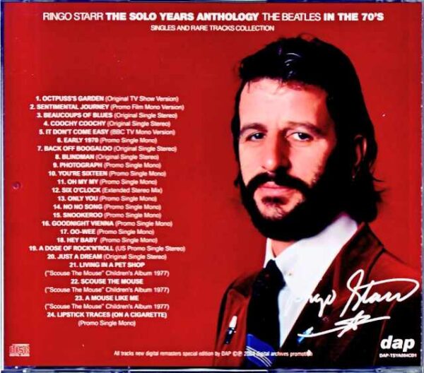 Ringo Starr/Singles and Rare Tracks Collection - Image 2